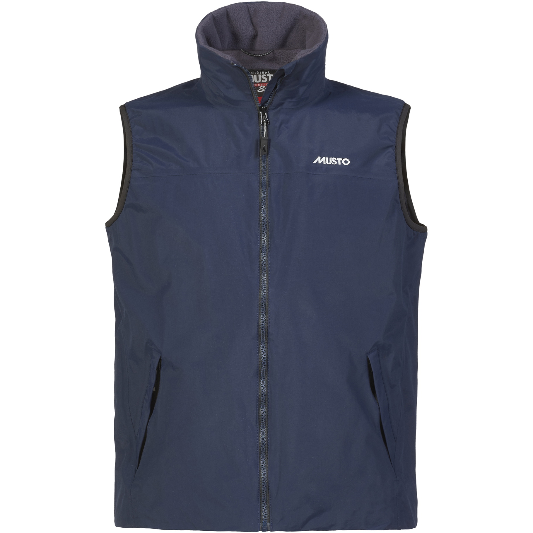 Chaleco Ajustado Para Hombre Musto 2026 2.0 82283 - Navy / Ceniza