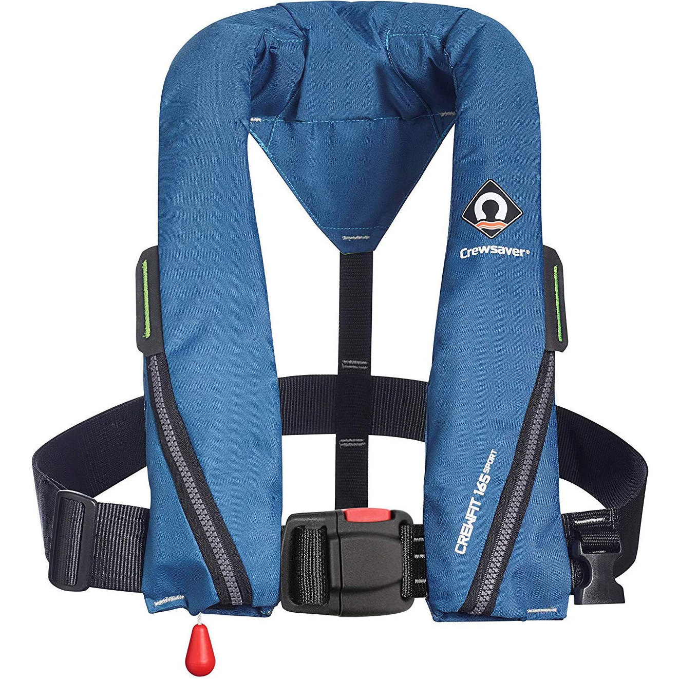 2026 Crewsaver Crewfit 165N Sport Chaleco Salvavidas Automático 9710BA - Blue