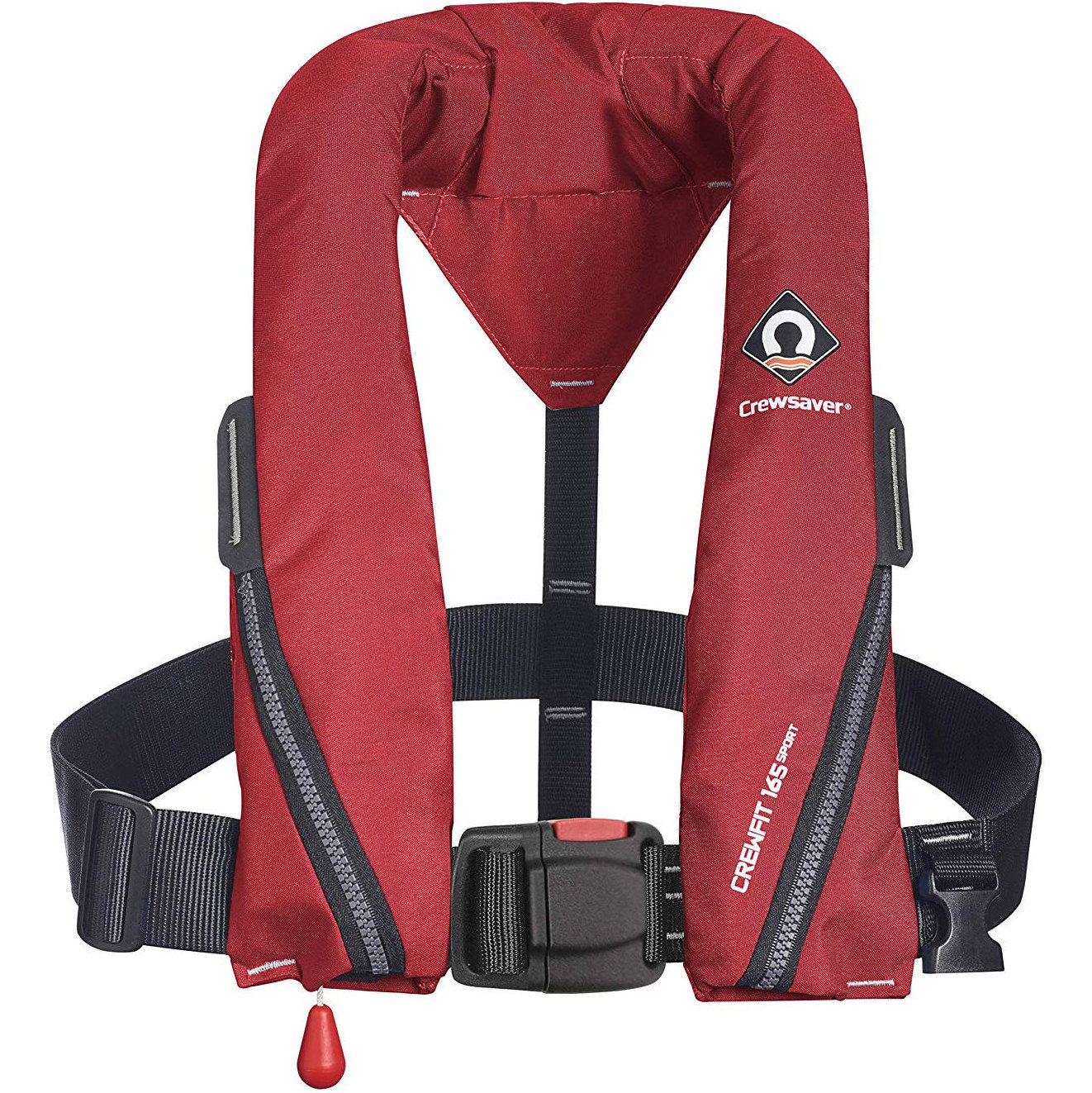2026 Crewsaver Crewfit 165N Sport Chaleco Salvavidas Automático 9710RA - Red