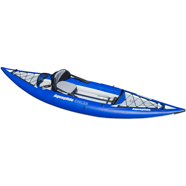 2019 Aquaglide Chelan Hb One 1 Hombre Kayak Inflable De Alta Presión Azul - Kayak Only Agche1
