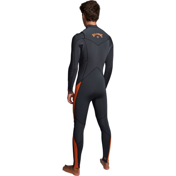 2020 Traje De Neopreno Billabong Furnace Absolute 5/4mm Chest Zip Hombre Negro Arena Q45m09