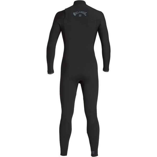 2020 Billabong Hombres Furnace Revolución 5/4mm Traje De Neopreno Con Chest Zip Negro Q45m06
