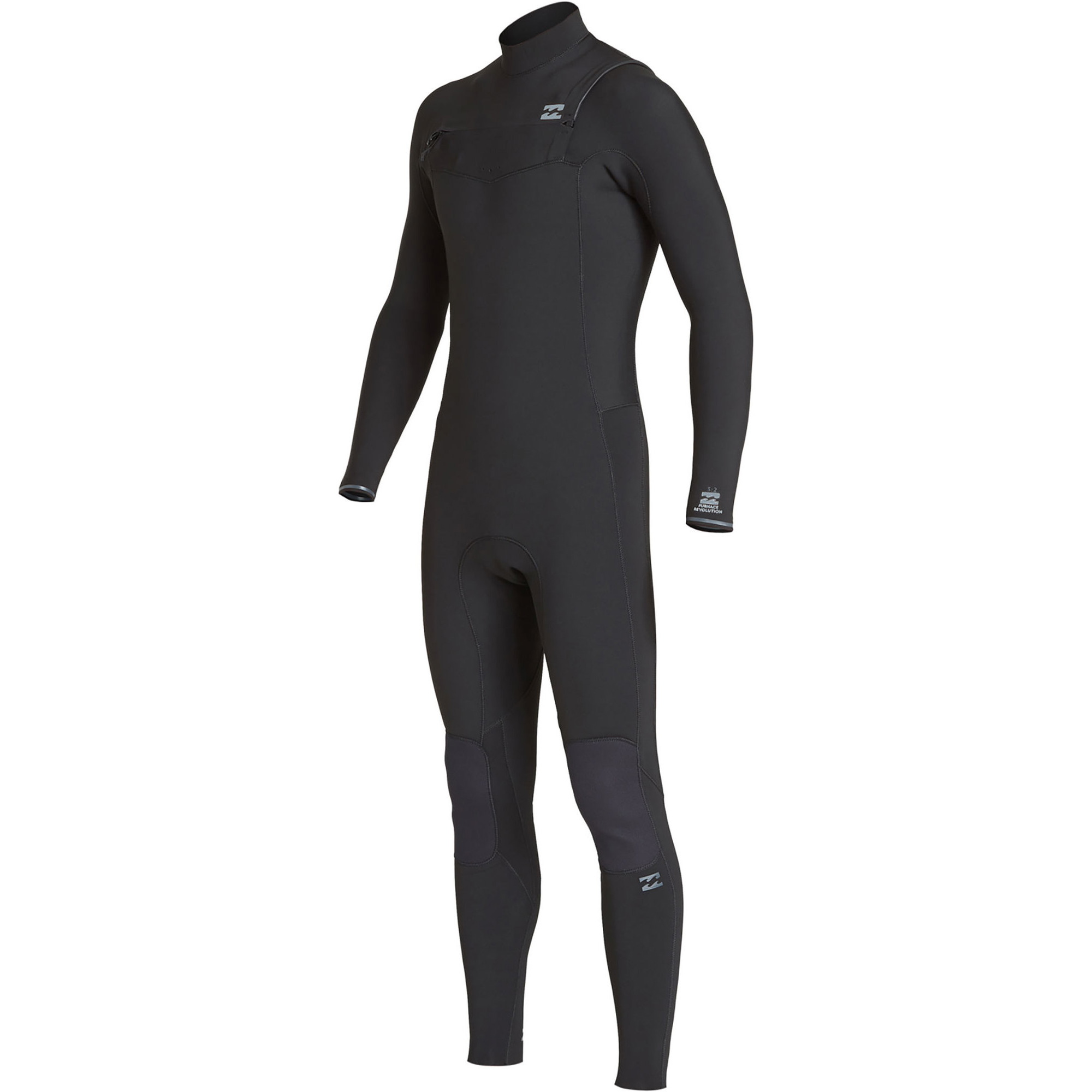 2020 Billabong Hombres Furnace Revolución 5/4mm Traje De Neopreno Con Chest Zip Negro Q45m06