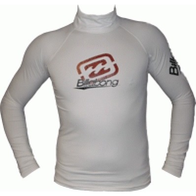 Prospect Billabong Chaleco De Sarga De Cuello Alto De Manga Larga Blanco T4my29
