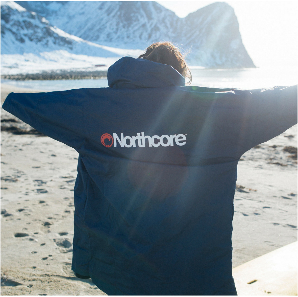 2026 Northcore Beach Basha Pro 4 Estaciones Cambiantes Robe Noco24j - Azul
