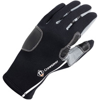 3mm Guantes De Tres Estaciones Negro