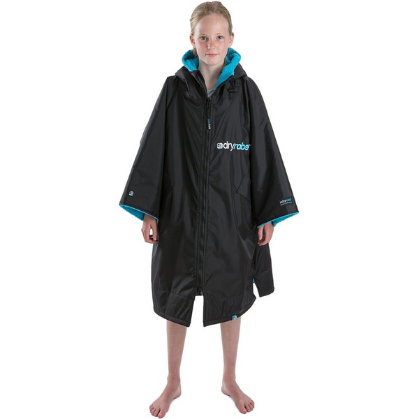 2023 Dryrobe Advance Cambio De Manga Corta Robe DR100 - Black / Azul