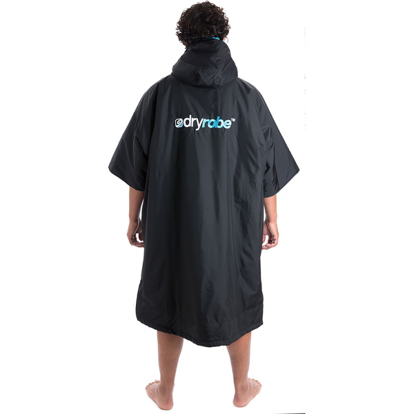 2023 Dryrobe Advance Cambio De Manga Corta Robe DR100 - Black / Azul