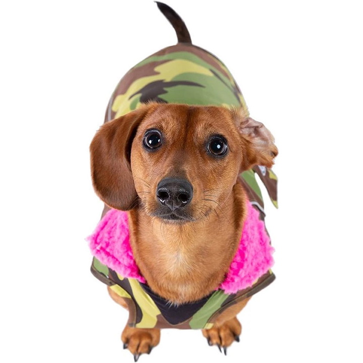 2026 Abrigo Para Perro « Dryrobe » V3DRDC - Pink / Camuflaje