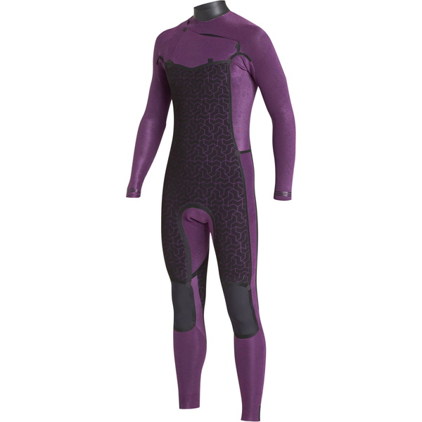2020 Billabong Hombres Furnace Revolución 5/4mm Traje De Neopreno Con Chest Zip Negro Q45m06