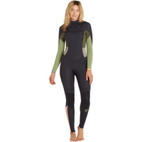 Ladies 3 / 2mm Synergy Chest Zip Traje de neopreno GREEN TEA