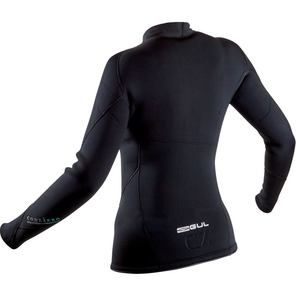 GUL Womens Code Zero 3mm X-Flex Thermotop AC0113-B9 - Black
