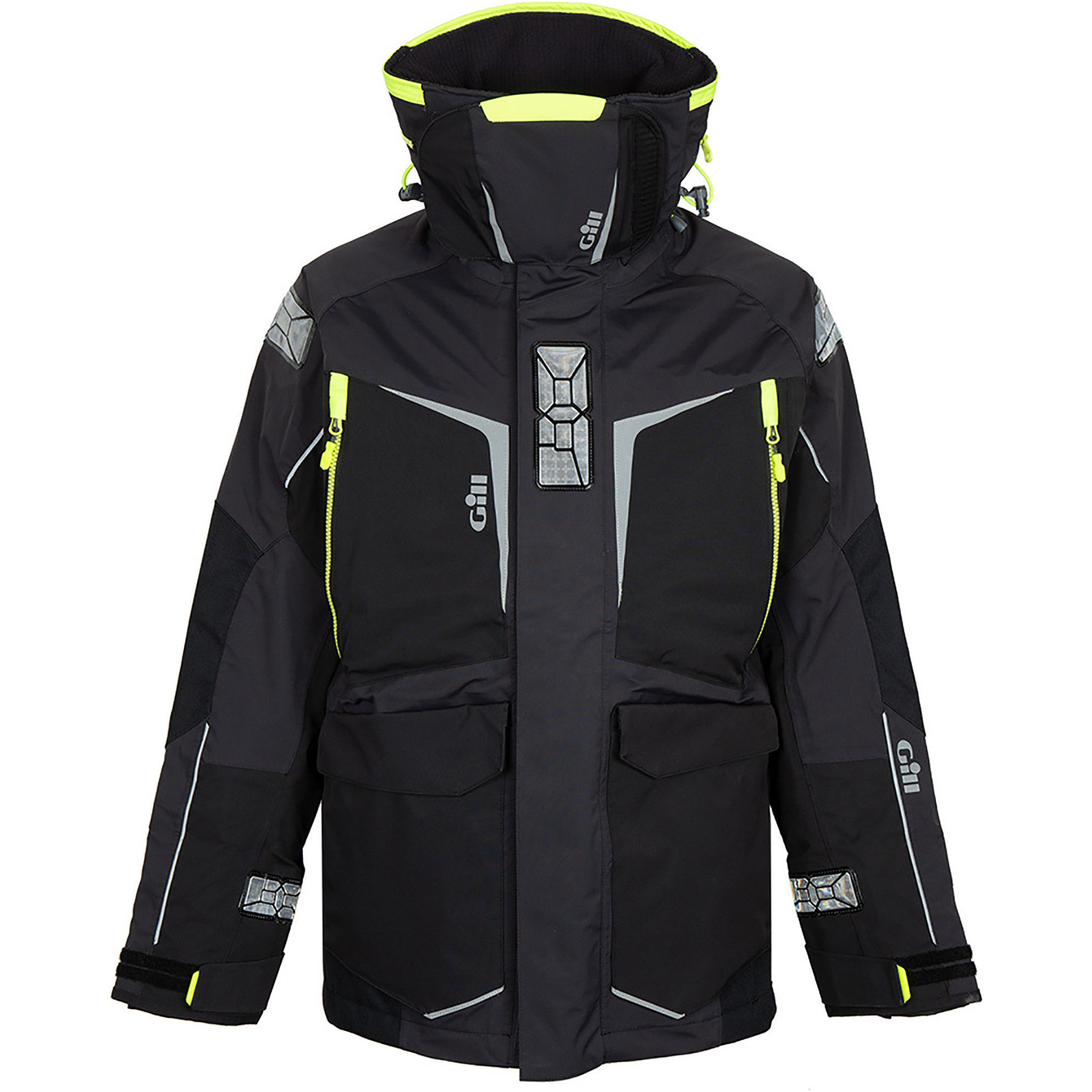 2021 Gill Hombres Os1 Offshore Ocean Jacket Graphite Os12j