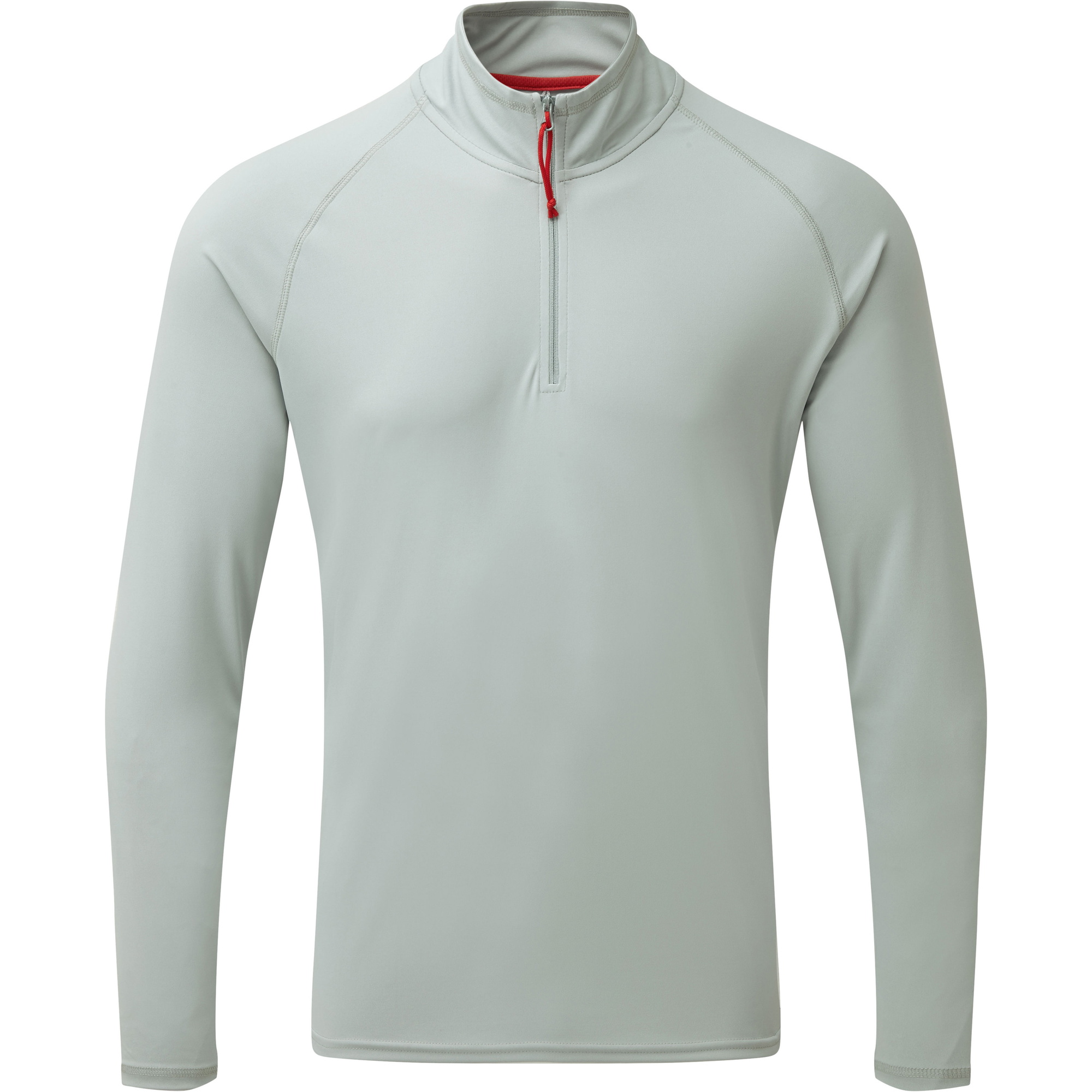 2026 Gill Hombres Uv Tec Cremallera Cuello Top Gris Uv009