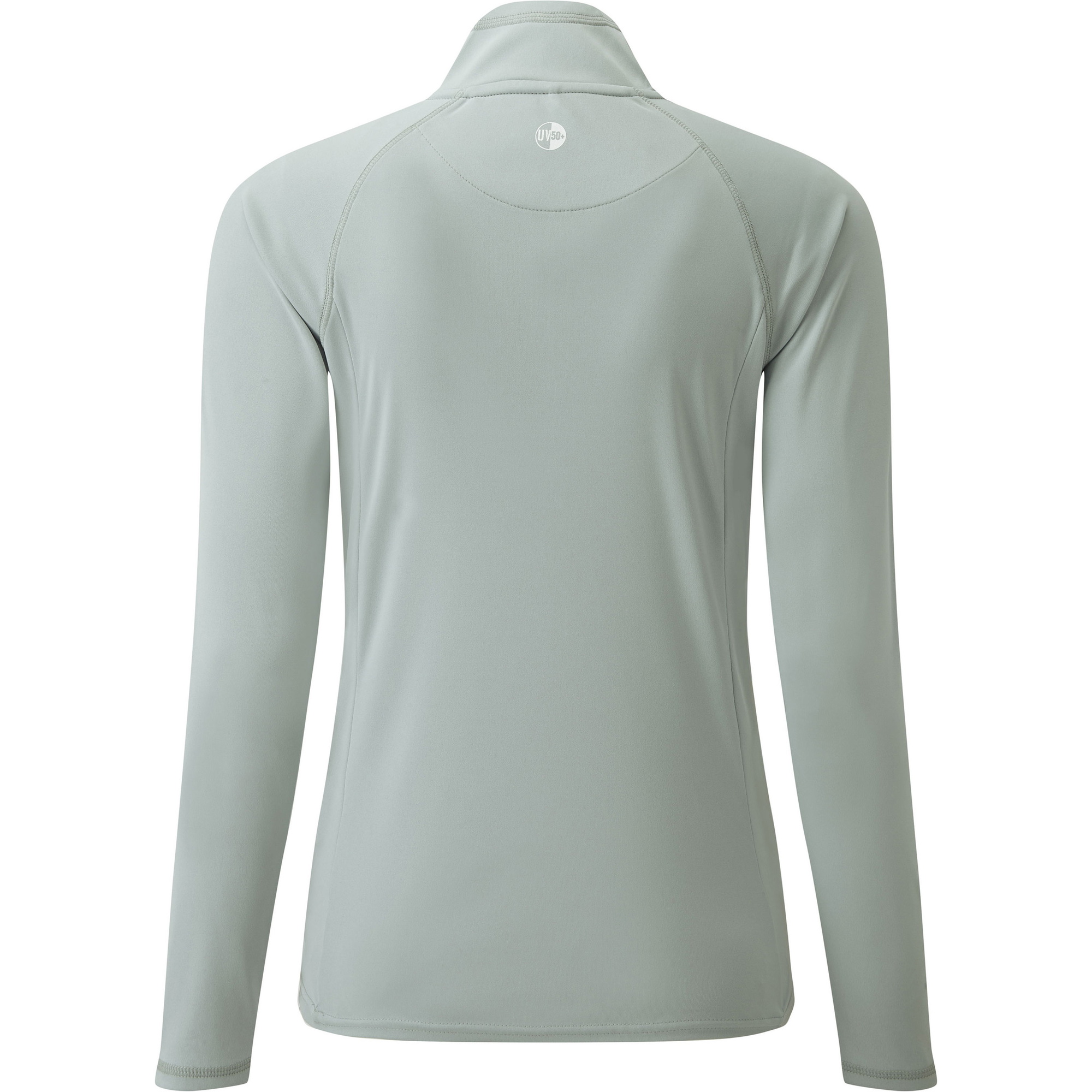 2026 Gill Mujer Uv Tec Cremallera Cuello Top Gris Uv009w