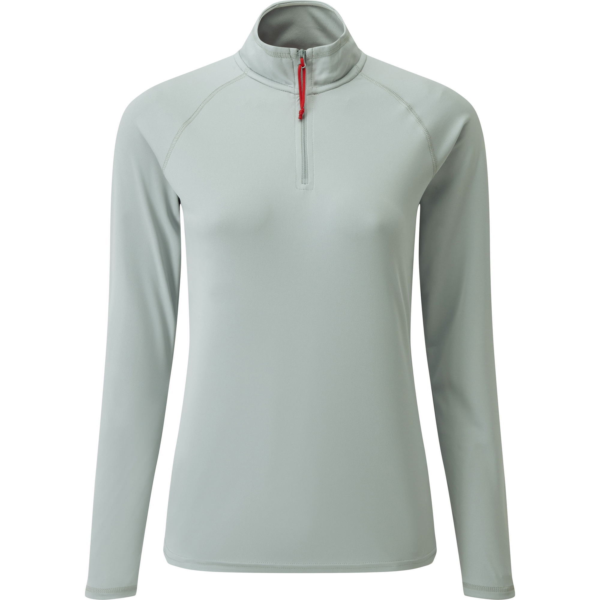 2026 Gill Mujer Uv Tec Cremallera Cuello Top Gris Uv009w