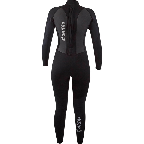 2025 Gul Junior Chicas G-Force 3mm Flatlock Neopreno GF1308-B7 - Black