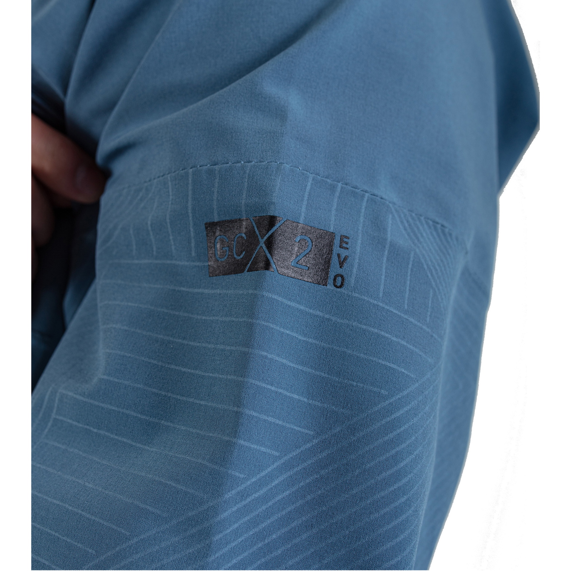 2026 Gul Junior Gamma Taped Spray Top ST0021-B9 - Blue / Grey