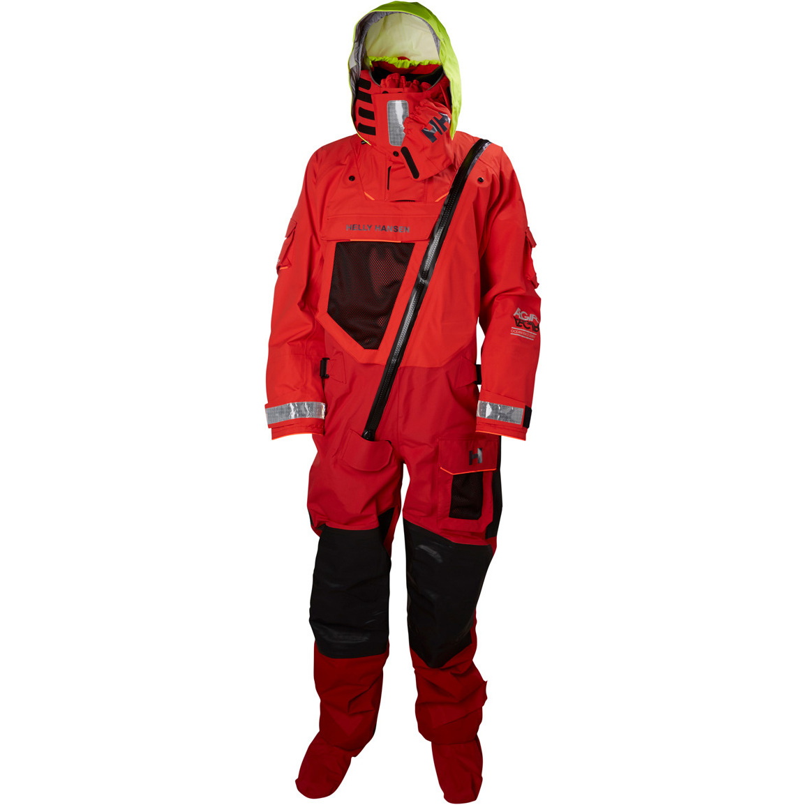 2019 Helly Hansen Aegir Ocean Survival Drysuit Alerta Roja 31706