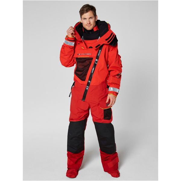 2019 Helly Hansen Aegir Ocean Survival Drysuit Alerta Roja 31706