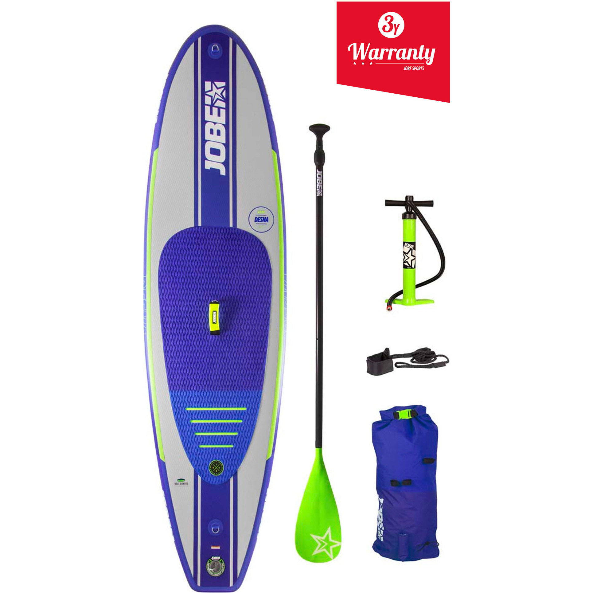 2020 Jobe Desna Inflatable Stand Up Paddle Board 10'0 x 32
