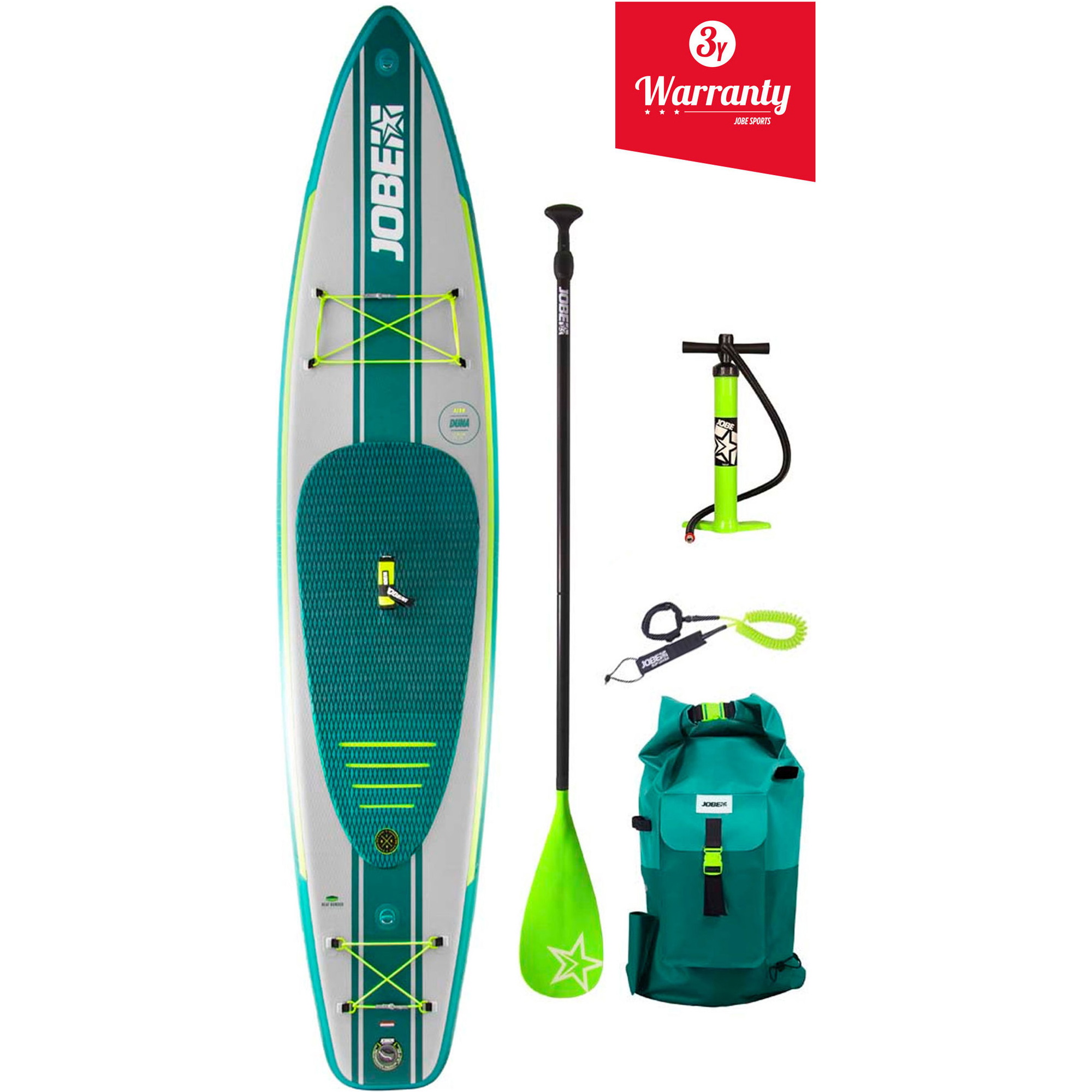 2026 Stand Up Paddle Board Hinchable De Stand Up Paddle Board Jobe Duna 11'6 X 31 "inc Paleta, Mochila, Bomba Y Correa