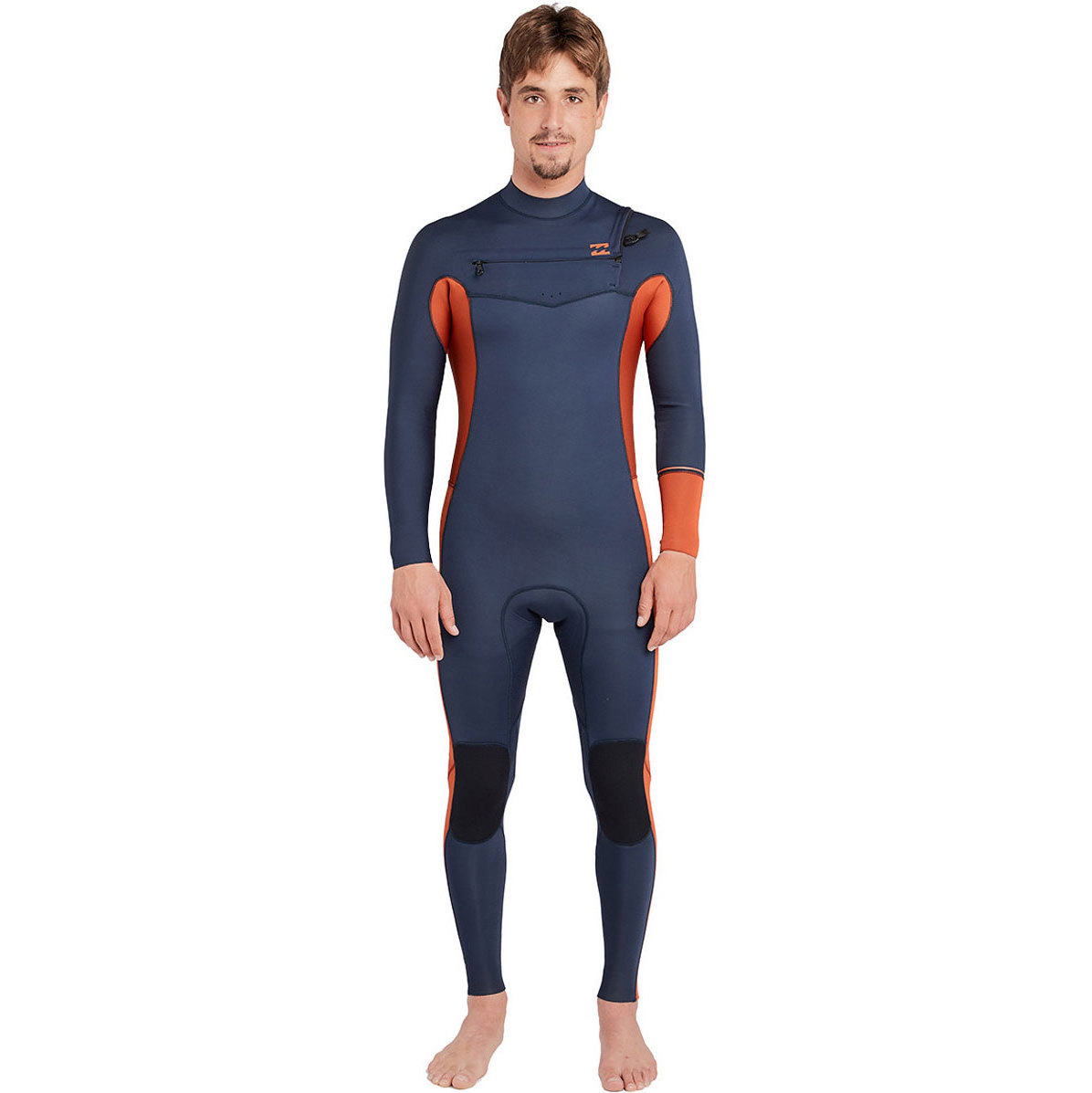 Billabong Furnace Revolución 5/4mm Chest Zip Traje Pizarra L45m50