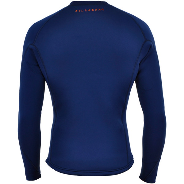 Billabong TINTA chaqueta para hombre de Patrimonio de manga larga Neopreno AZUL M42M16
