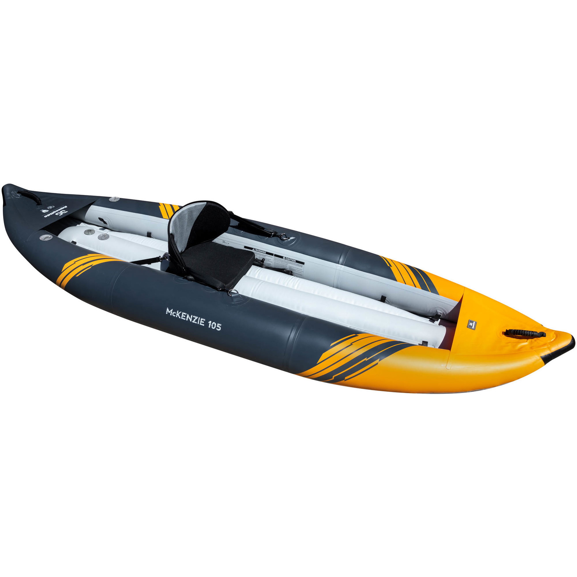 2025 Aquaglide McKenzie 105 1 Persona Kayak De Agua Blanca AMWW1 - Navy / Naranja