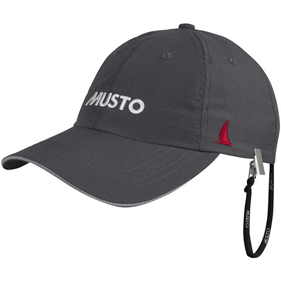2026 Musto Fast Dry Crew Cap Charcoal Al1390