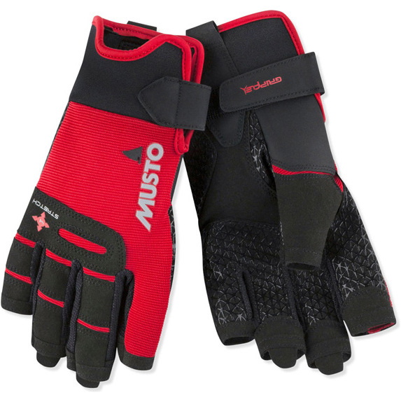 2024 Guantes De Dedo Cortos De Navegación Musto Perfomance Rojo Augl005