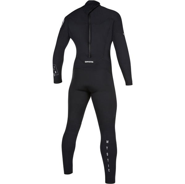 2021 Mystic De Los Hombres Star 5/3mm Back Zip Traje 200015 - Negro