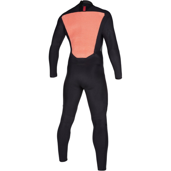 2021 Mystic De Los Hombres Star 5/3mm Back Zip Traje 200015 - Negro