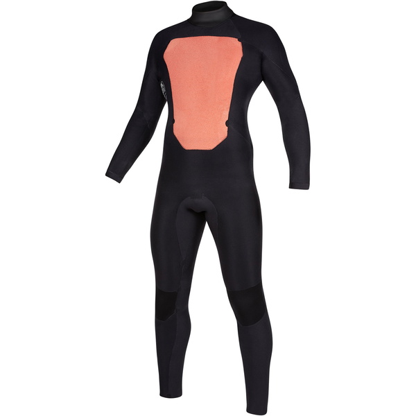 2021 Mystic De Los Hombres Star 5/3mm Back Zip Traje 200015 - Negro