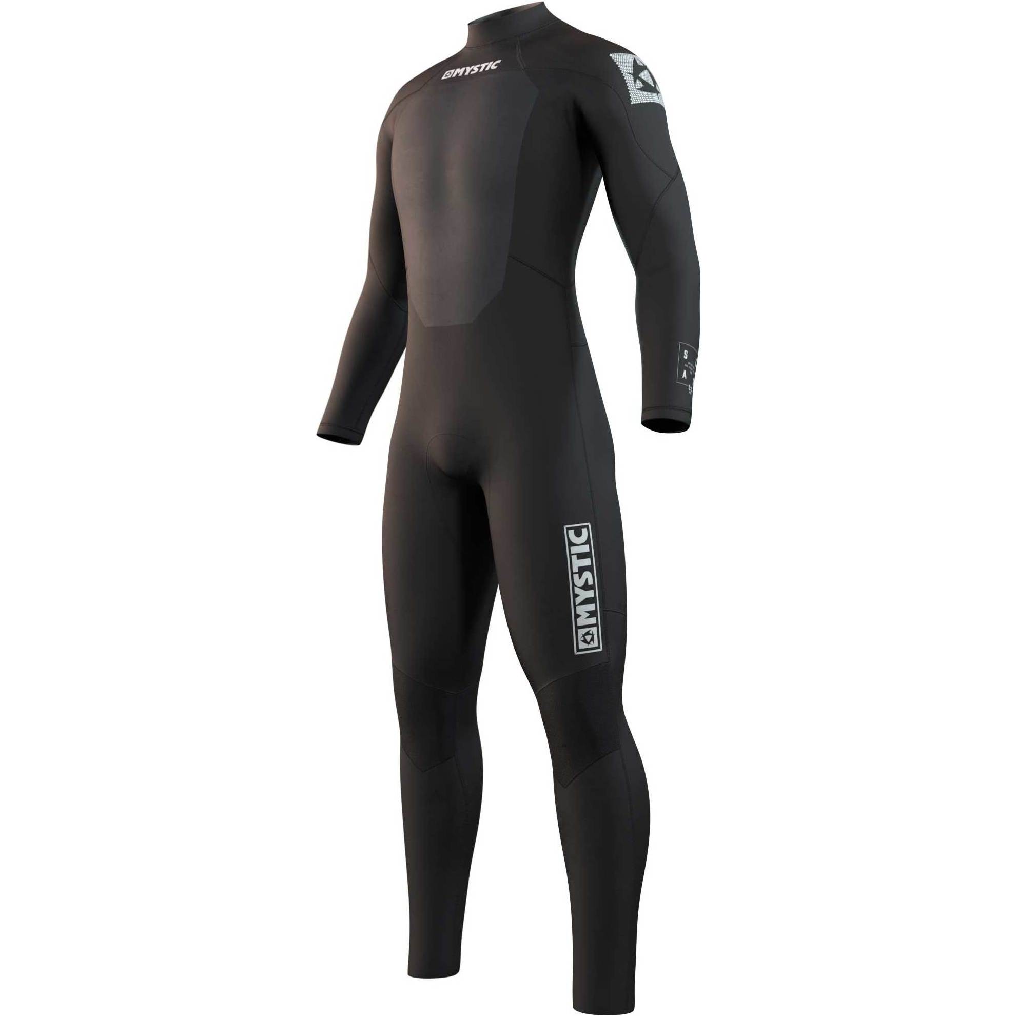 Mystic Hombres Star 3/2mm Back Zip Neopreno 210311 - Black