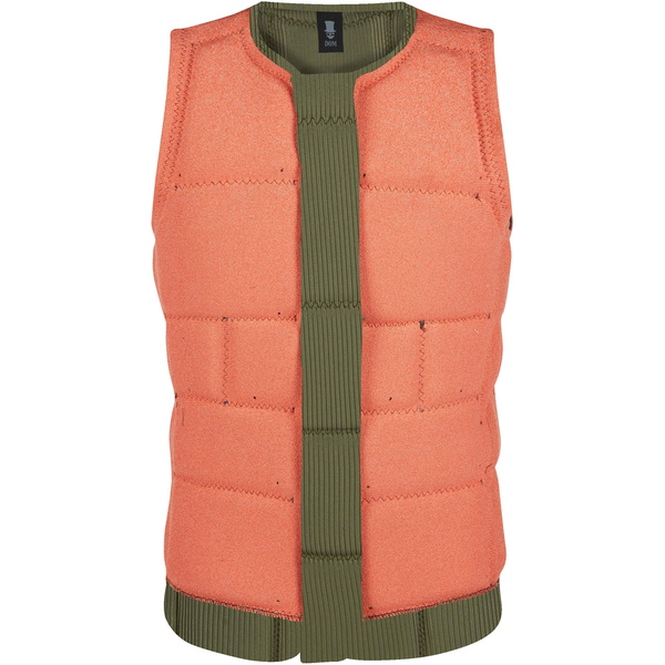 2021 Mystic The Dom Impact Vest Wake Front Zip Wdom - Verde Valiente