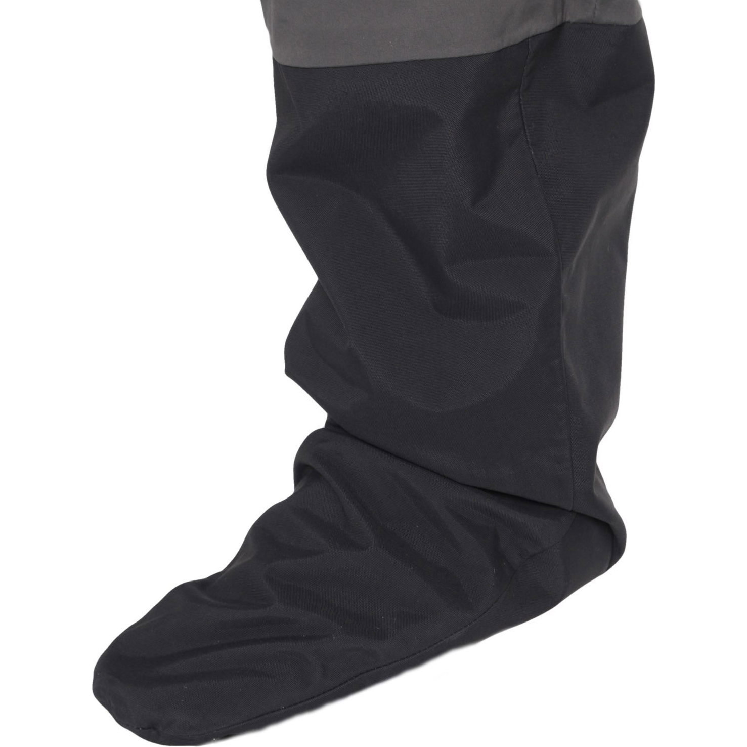 2026 Nookie Evolution Dry Trousers With Fabric Socks TR30 - Charcoal Grey / Shadow Black