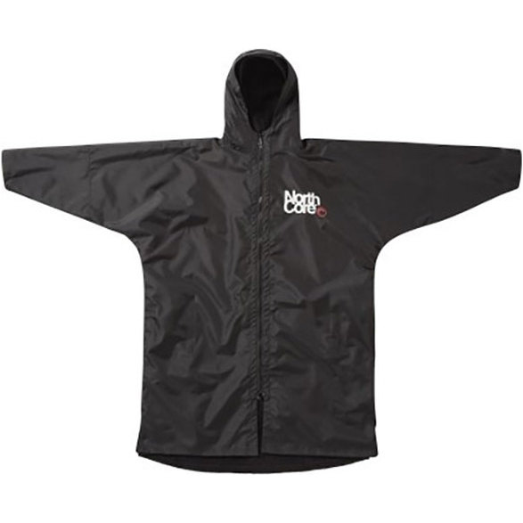 2026 Northcore Beach Basha Pro 4 Cambio De Estación Robe / Poncho NOCO24J - Black
