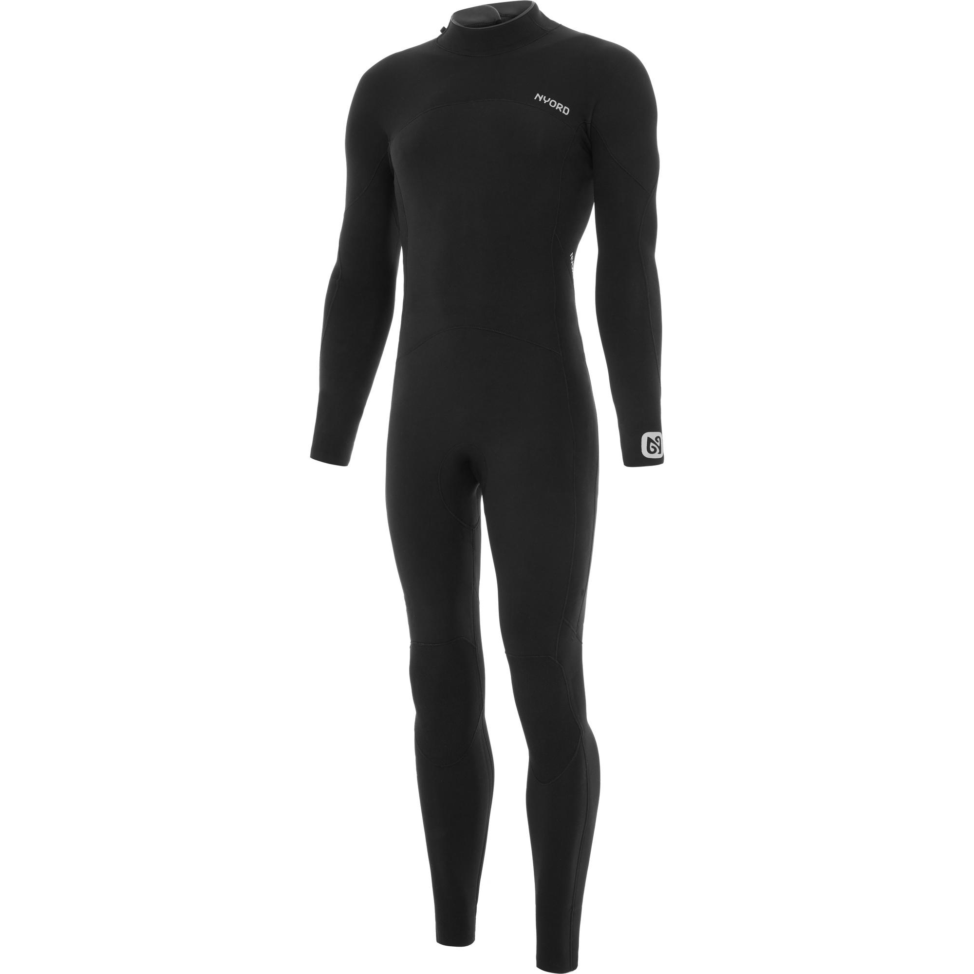 2025 Nyord Hombres Furno 3/2mm Back Zip Gbs Neopreno FBM32001 - Black