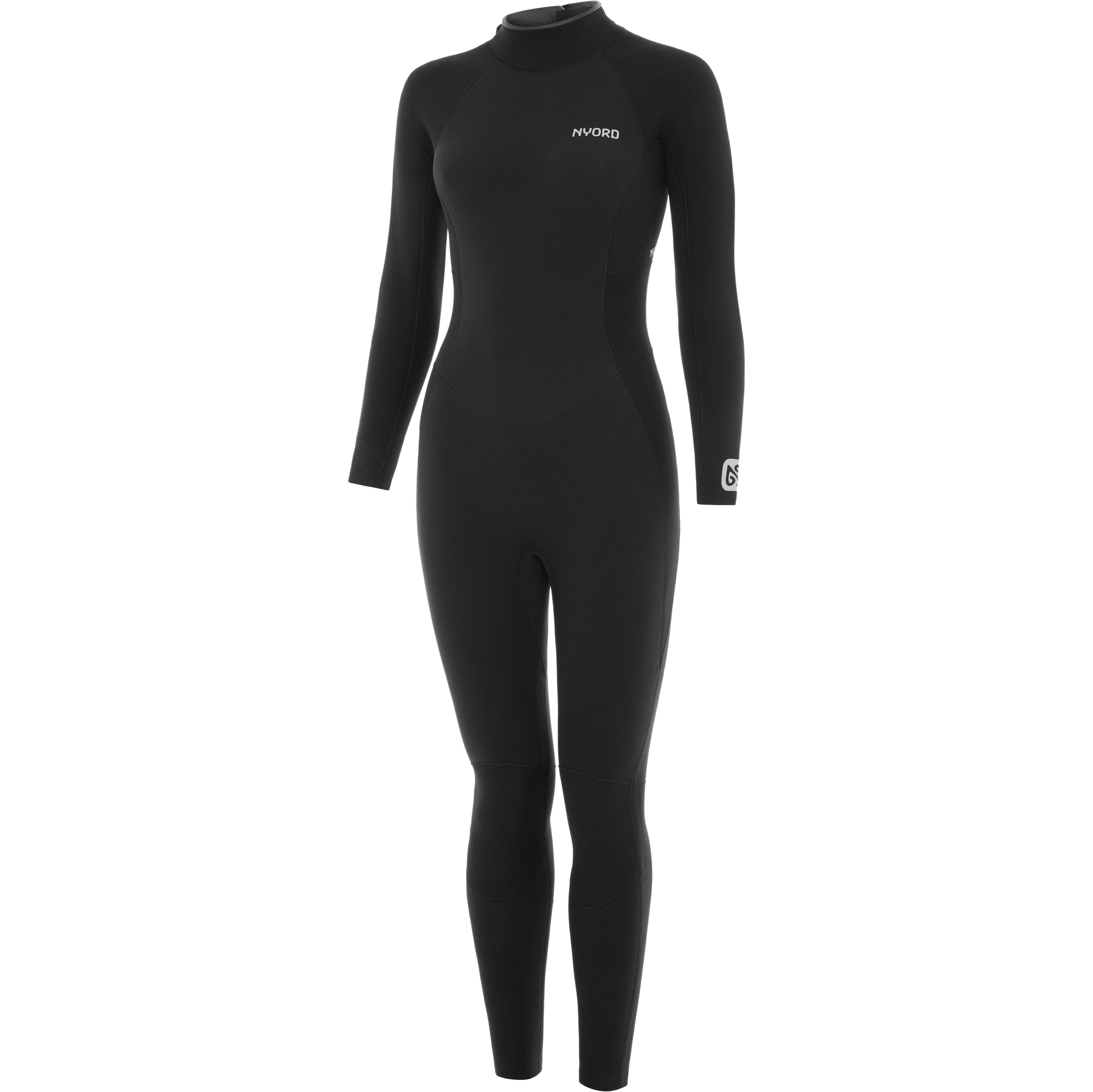 2025 Nyord Mujer Furno 3/2mm Back Zip Gbs Neopreno FBW32001 - Black