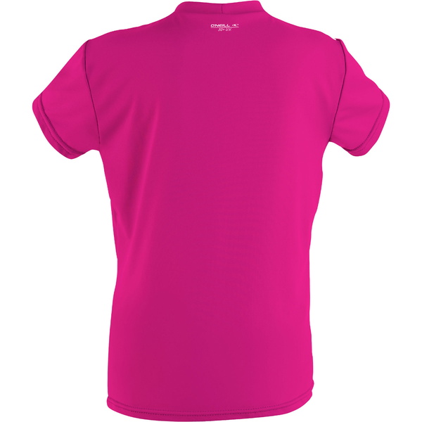 2025 O'neill Toddler O'zone Short Sleeve Sun Shirt 5325g - Berry