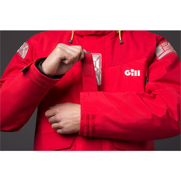 2021 Gill OS2 Mens Offshore Jacket Red OS24J