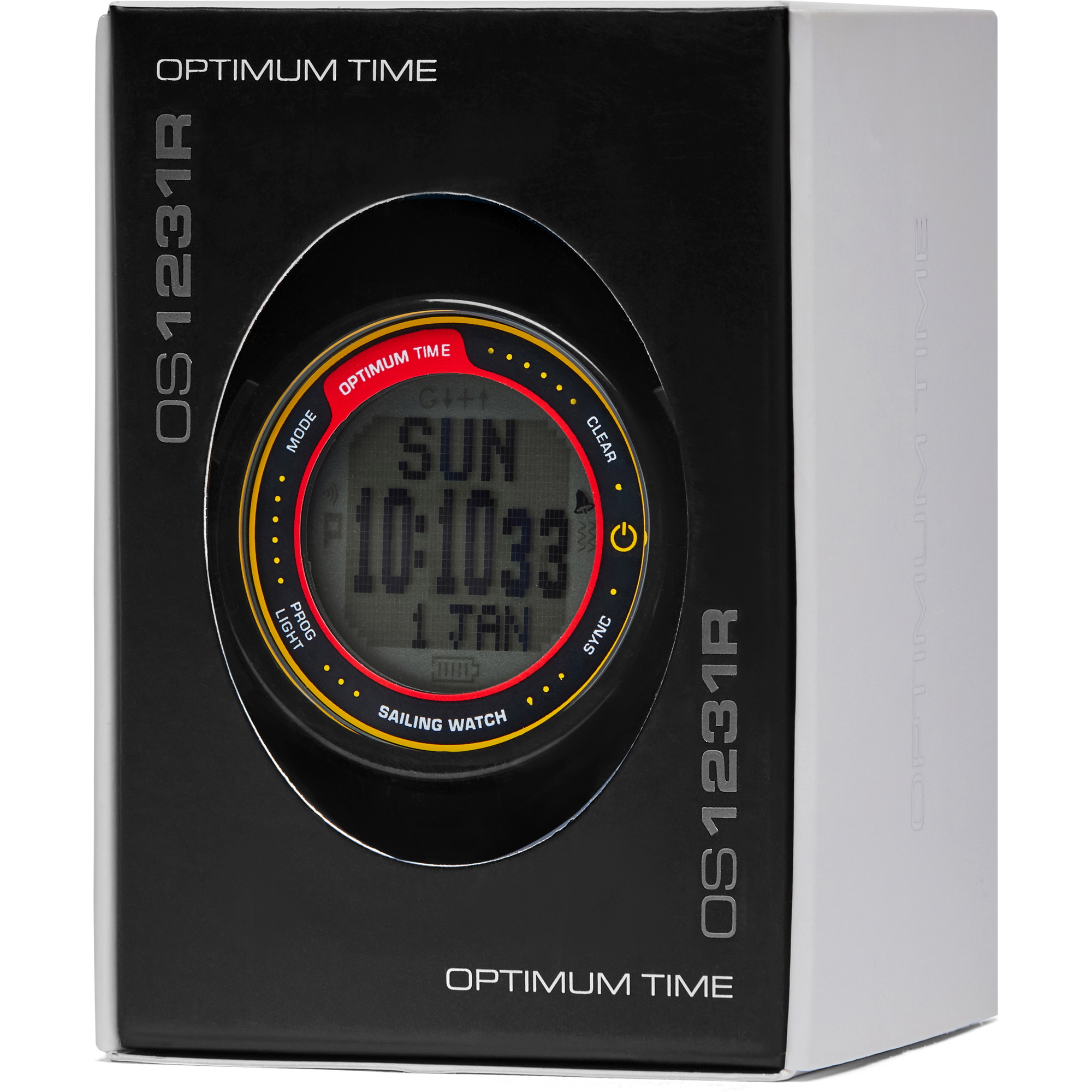 2026 Optimum Time Series 12 Reloj De Vela Os123 - Negro