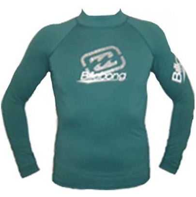 Billabong Prospect Chaleco De Erupción Para Niño L / S Verde