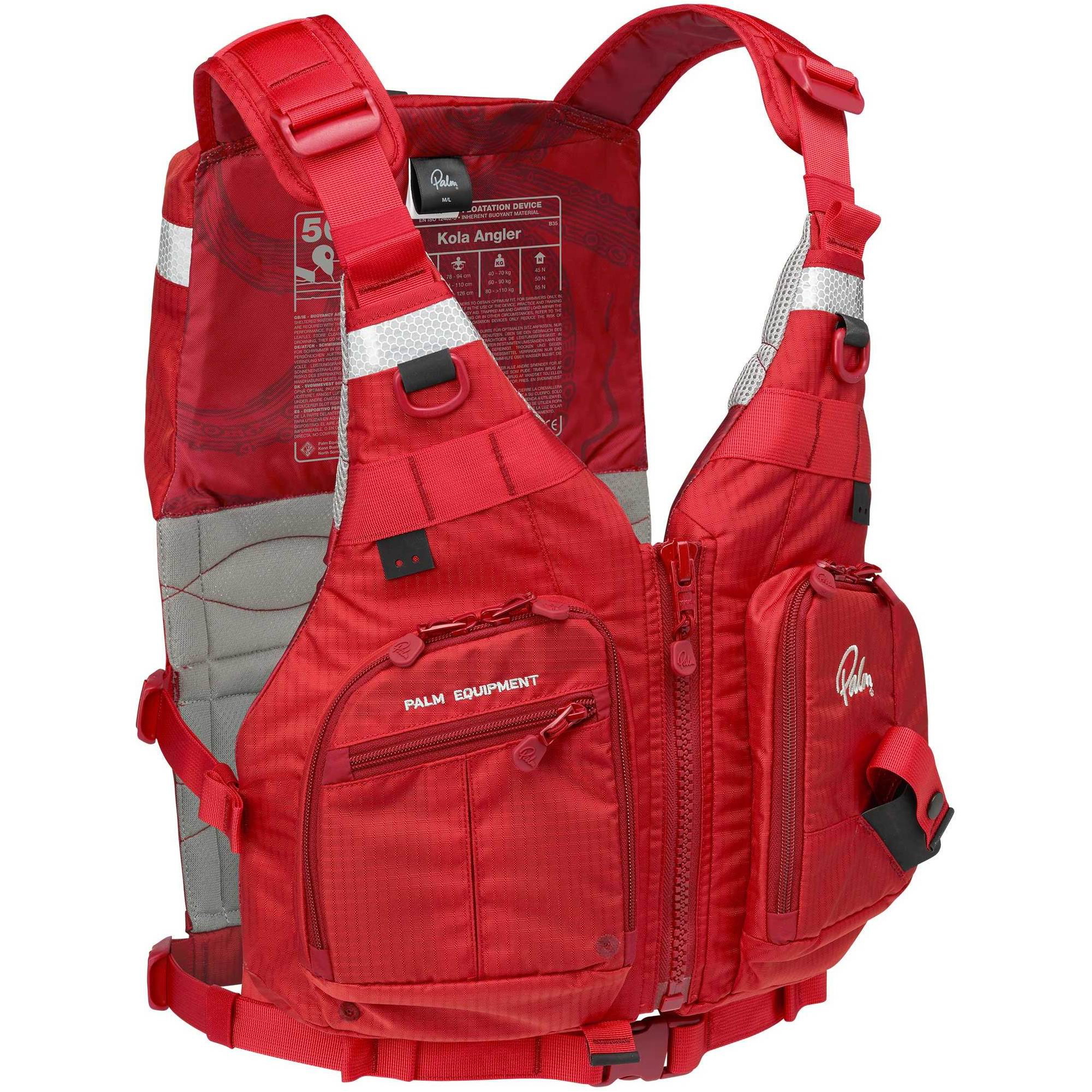 2026 Palm Kola Angler Kayak PFD 12716 - Flame