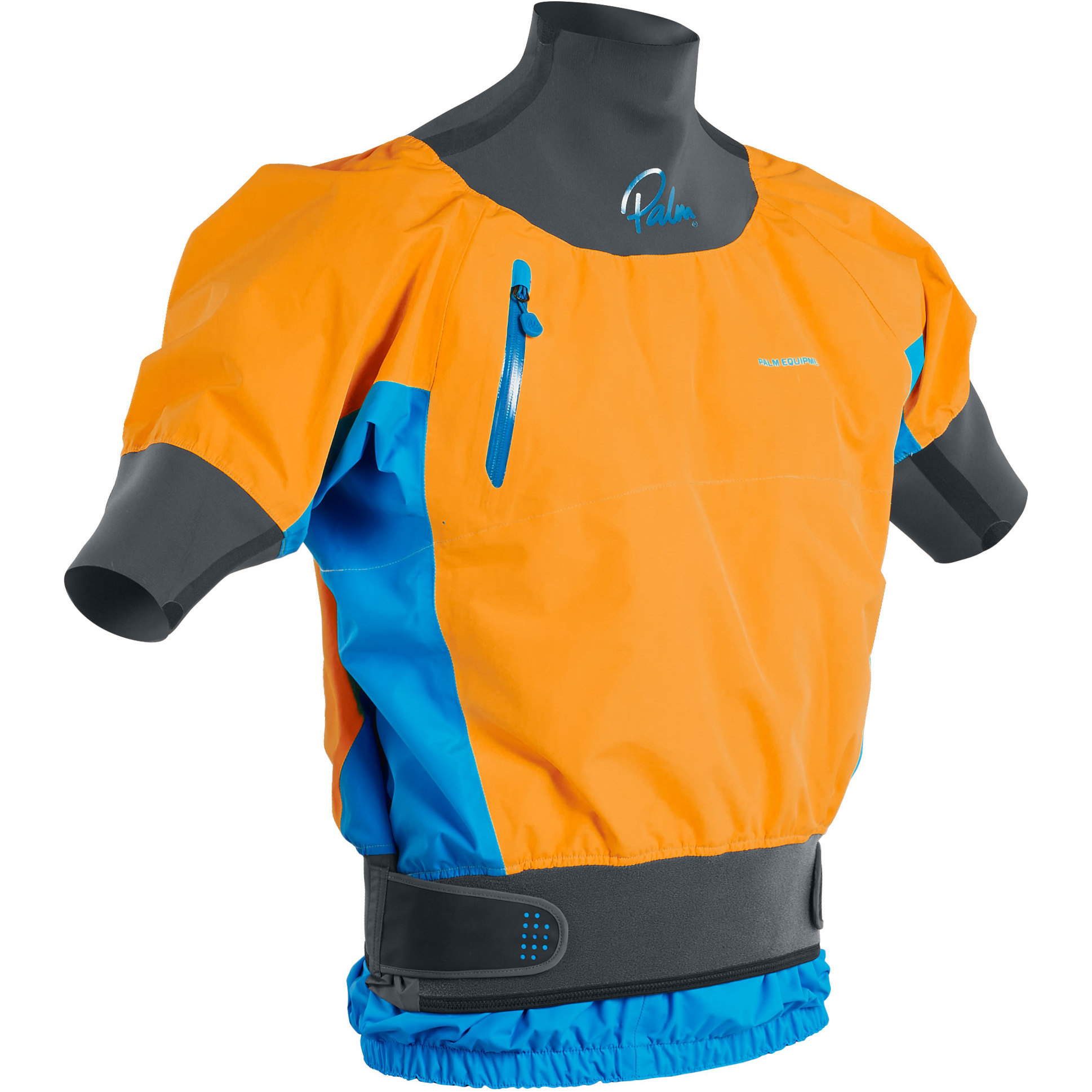 2025 Palm Zenith Agua Brava Chaqueta De Kayak De Manga Corta Sherbet Ocean 12391