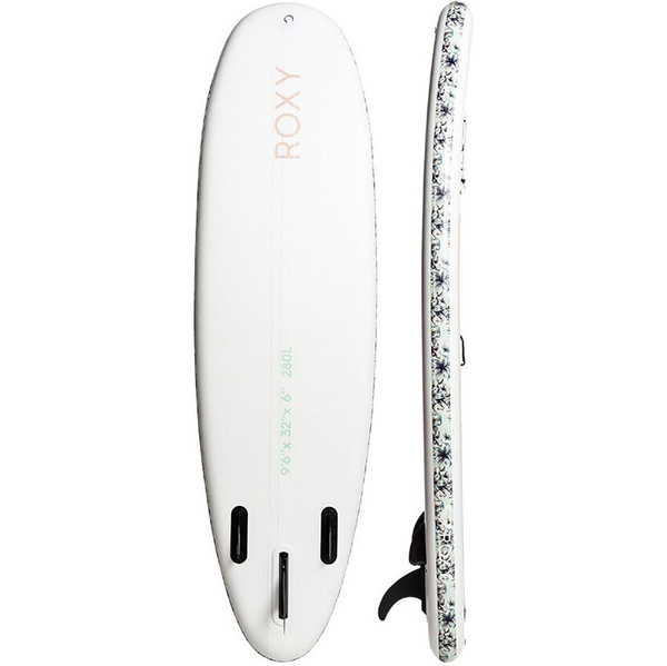 2018 Roxy ISUP 10'6 Hinchable Stand Up Paddle Board Sunrise Pink Inc. Bomba, Paddle, Bolsa y Correa EGLISRX106