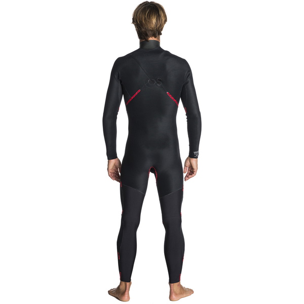 Traje De Surf Rip Curl E-bomb Pro 3/2mm Zip Free Naranja Wsm7rs