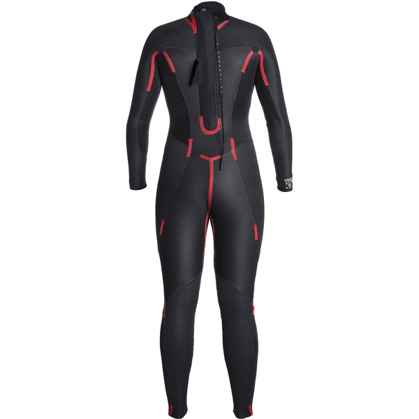 Traje De Neopreno Rip Curl Omega 4/3mm Gbs Back Zip Negro / Turquesa Wsm4cw