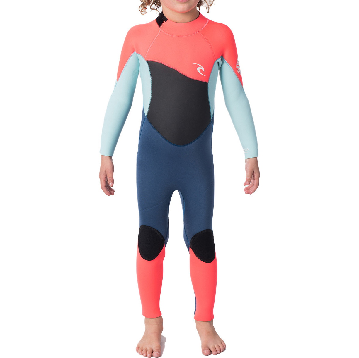 2021 Rip Curl Infantes Omega 3/2mm Gbs Back Zip Neopreno WSMYDO - Neon Pink